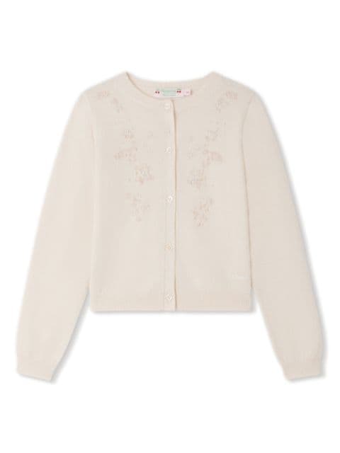 Bonpoint Goethe sequin-embellished cardigan 