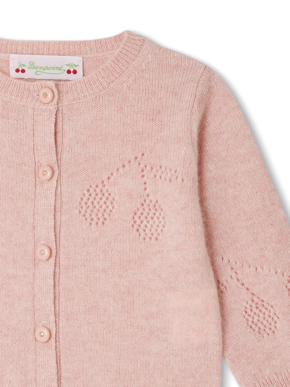 Bonpoint Gwenola kasjmier vest Roze
