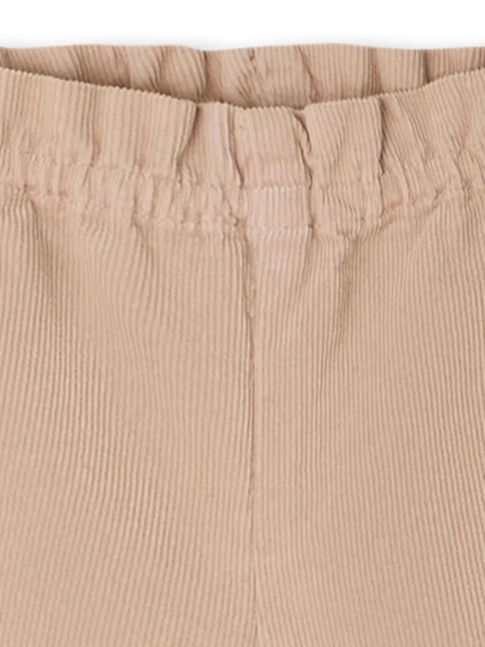 Bonpoint Luciole ribfluwelen broek Beige