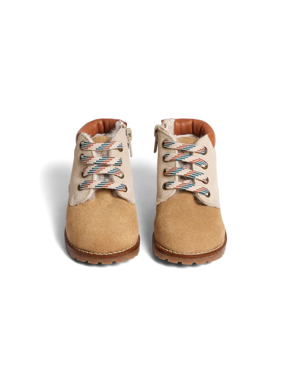 Bonpoint Diego veterlaarzen Beige