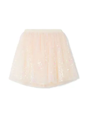 Bonpoint ♡ 星柄チュールスカート 12A Bonpoint Charming チュールスカート | ピンク | FARFETCH JP