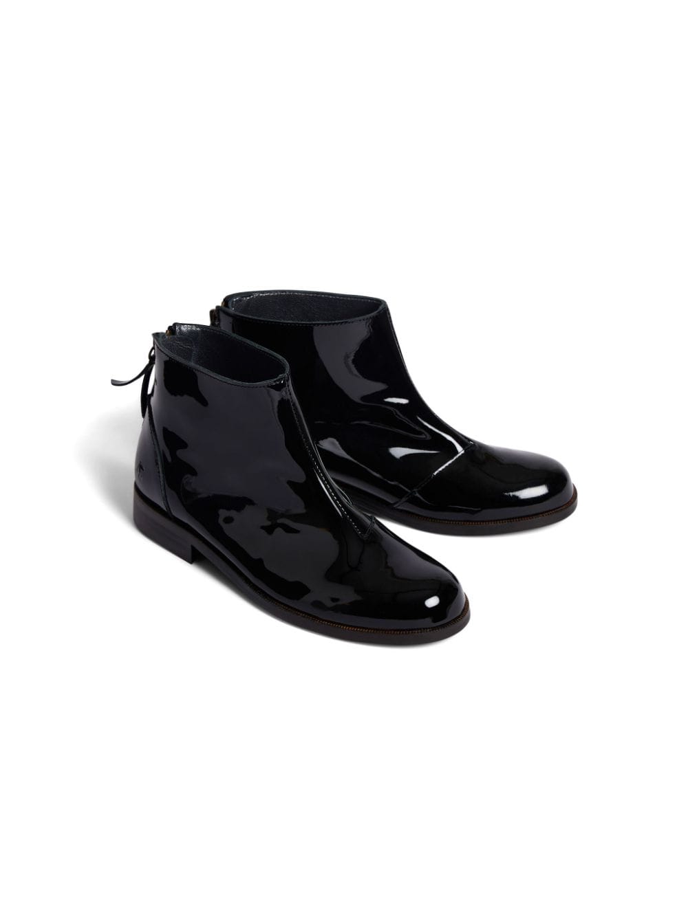 Bonpoint Giara leather ankle boots Black