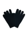 Bonpoint ribbed-knit gloves - Black