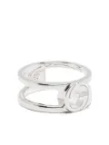 Gucci sterling silver Interlocking G ring