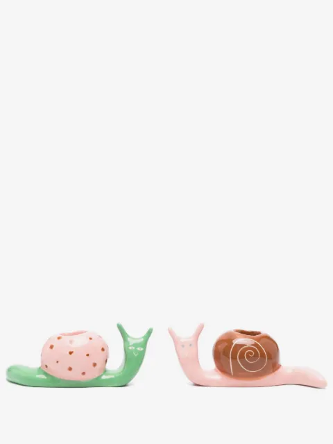 LAETITIA ROUGET set de dos candelabros The Hard Shell