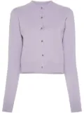 Lanvin long sleeve cardigan - Purple