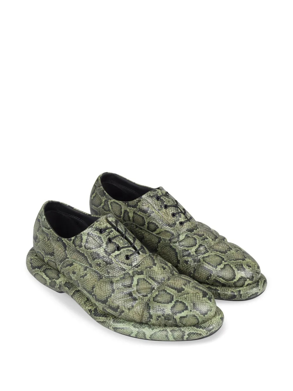 Clarks x Martine Rose "Green" Oxford shoes