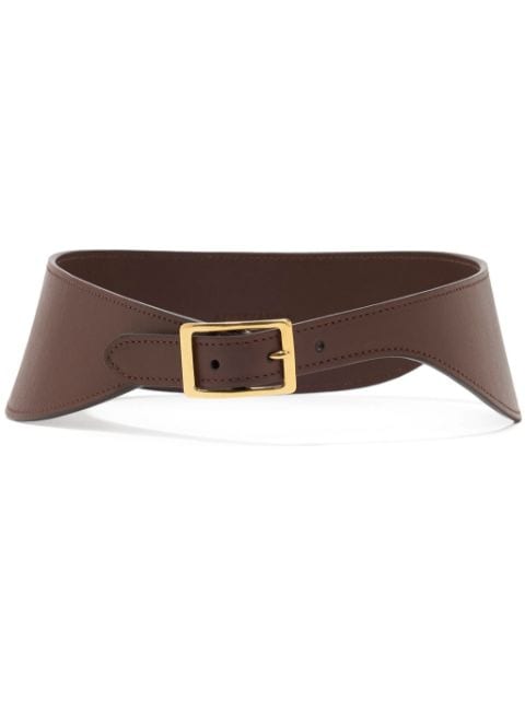 Altuzarra Round corset leather belt 