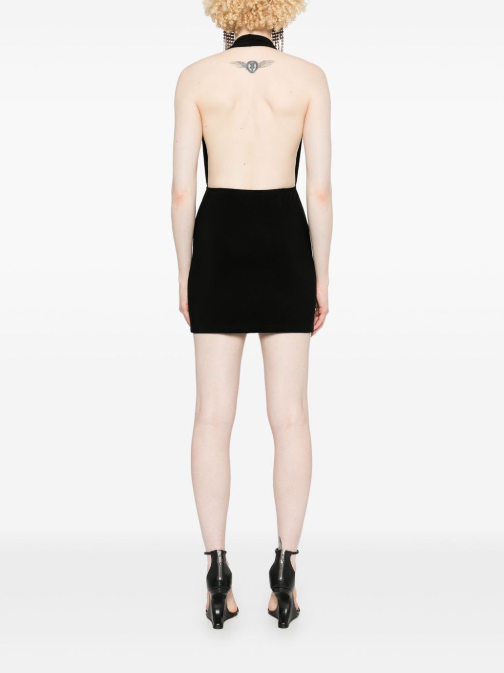 Balmain halterneck mini dress Women