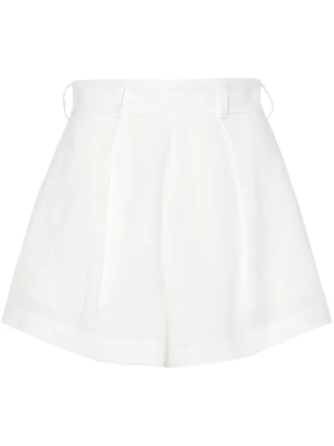 Ana Radu high-waist linen shorts