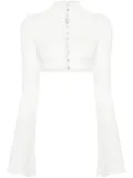 MANURI Leyla crop top - White