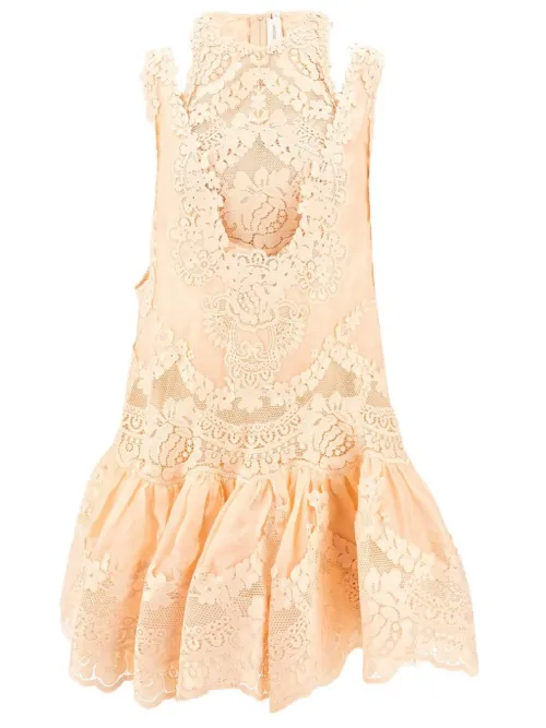 Blouse péplum à motif en dentelle - ZIMMERMANN - Modalova