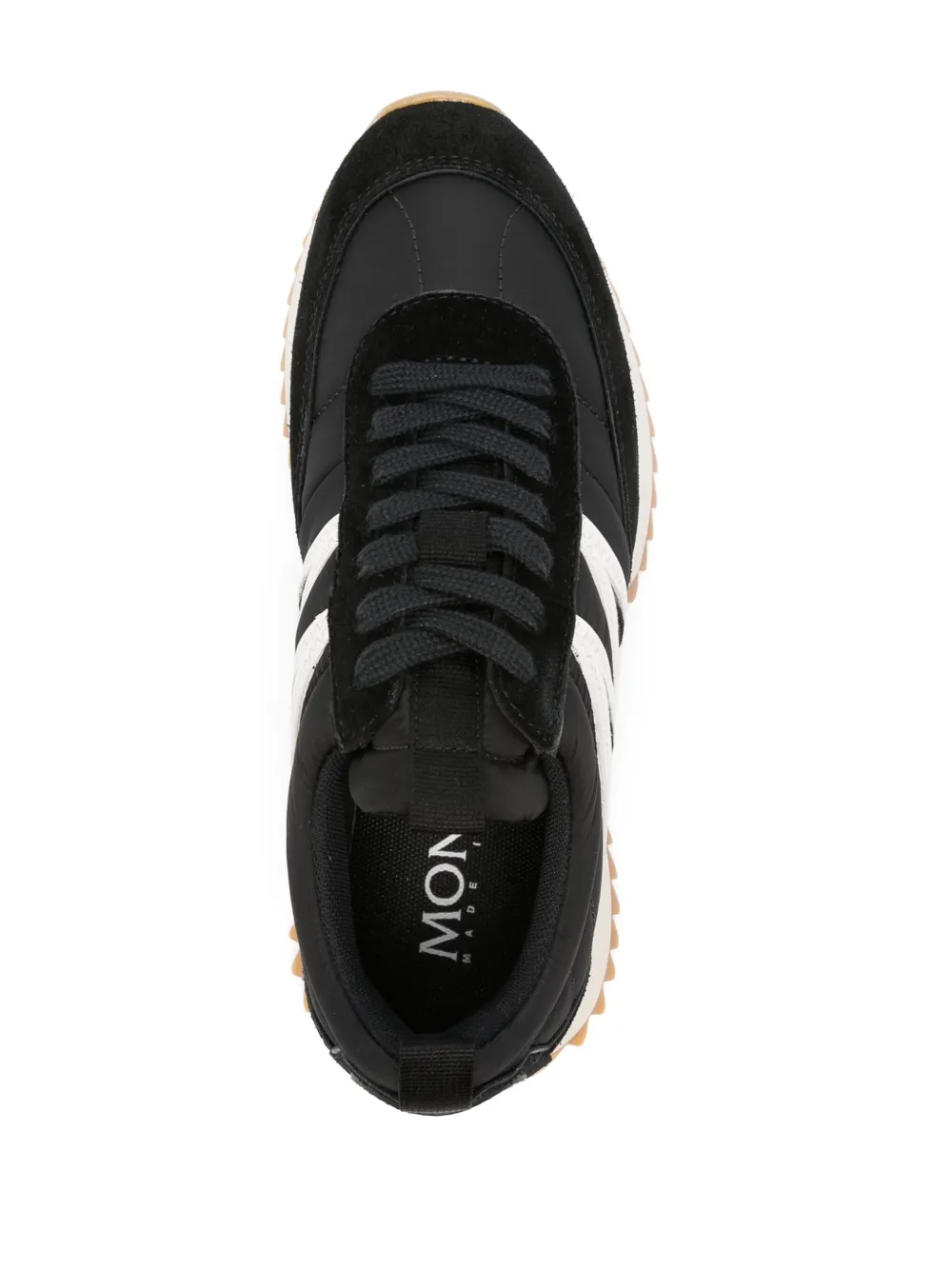 Moncler Pacey quilted sneakers Black