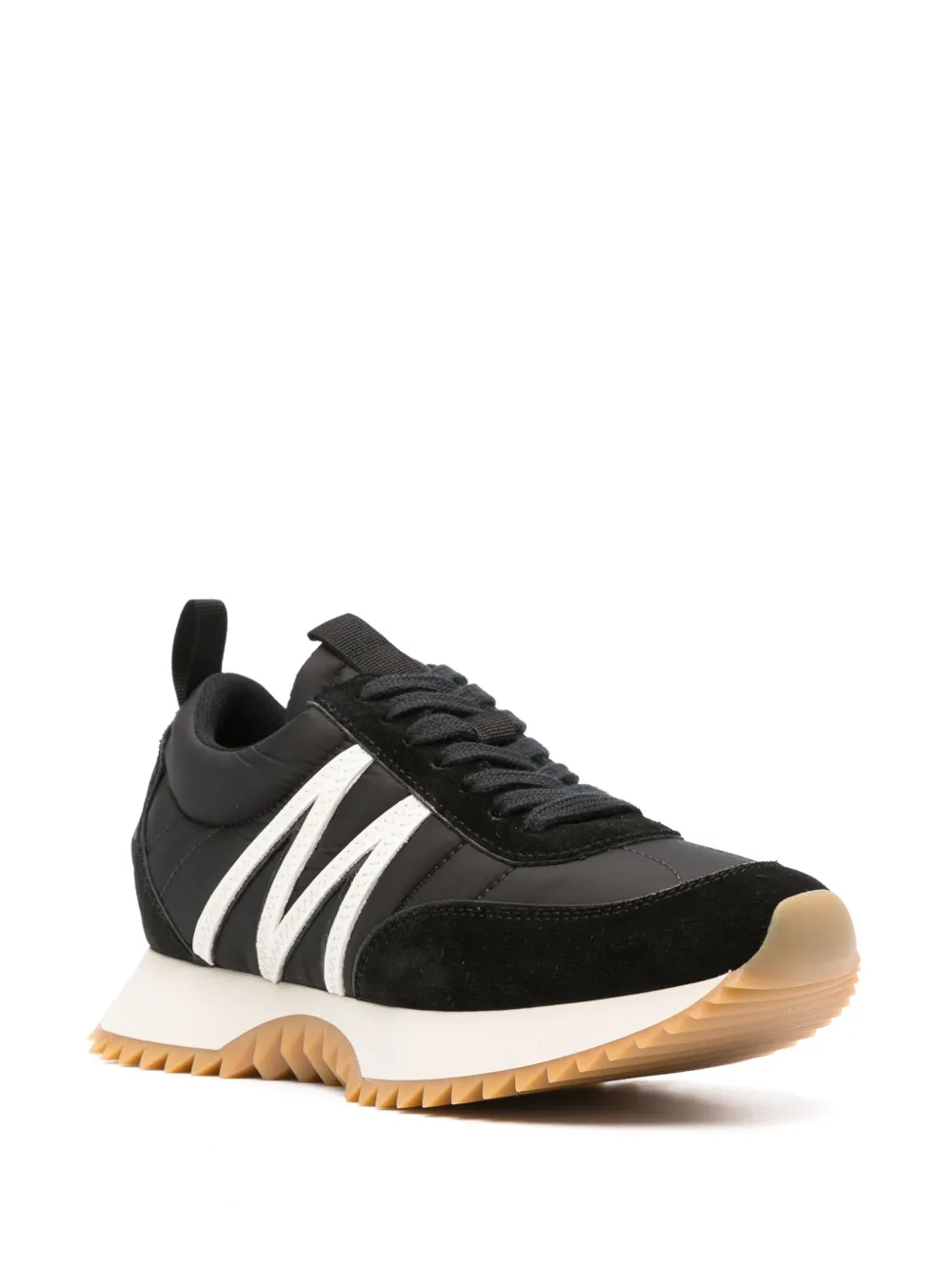 Moncler Pacey gewatteerde sneakers - Zwart