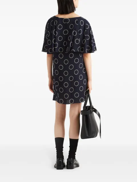 Prada printed mini-dress P3M68SOOO1444 - 2