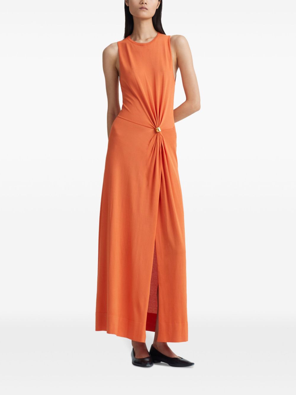 ALTUZARRA SARALIEN GATHERED DRESS 