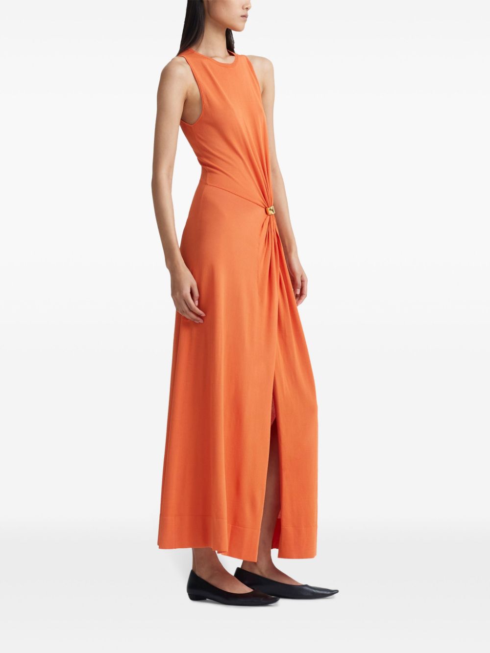 ALTUZARRA SARALIEN GATHERED DRESS 