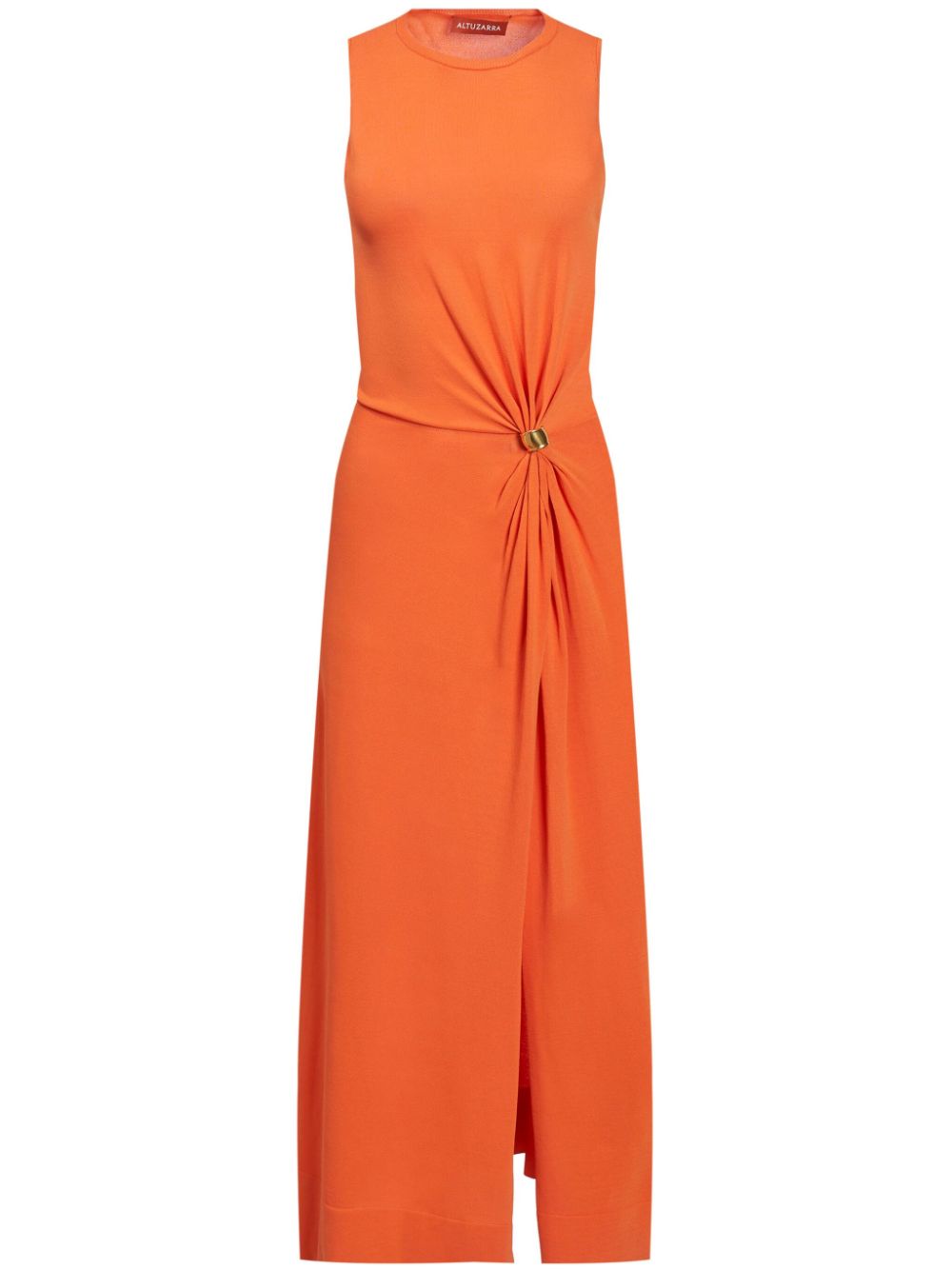 Altuzarra Saralien gathered dress - Orange