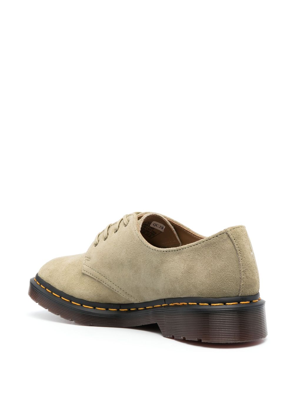 Dr. Martens Leren veterschoenen Groen