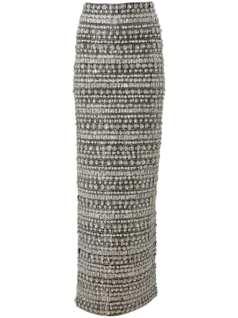 Carolina Herrera sequinned-embellished maxi skirt Women