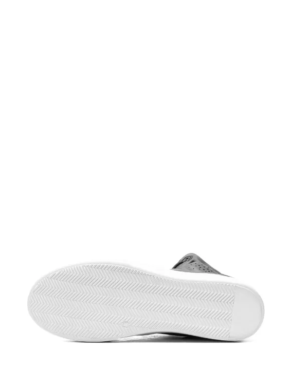 送料関税込み☆MAISON MARGIELA ロゴ ハイカットスニーカー Maison Margiela ハイカットスニーカー | ブラック | FARFETCH JP