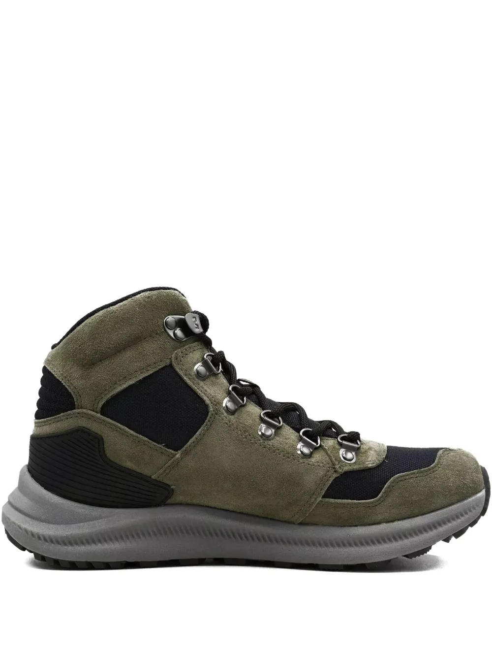 Merrell baskets en daim à lacets | vert | Image 1