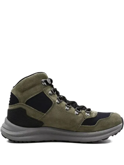 Merrell tenis de piel y gamuza con agujetas