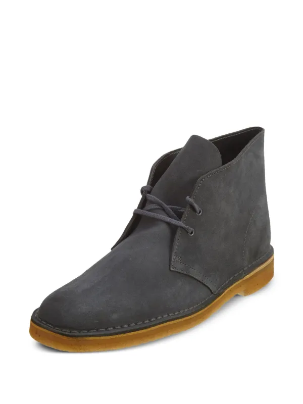 clarks grey desert boots