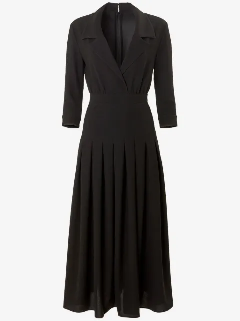 Carolina Herrera Vestido longo plissado