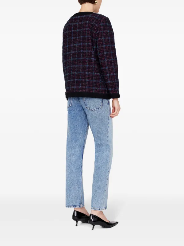 Anine Bing Lydia ウールブレンド ブークレジャケット Anine Bing Lydia Wool-Blend Bouclé Jacket - S | Coggles