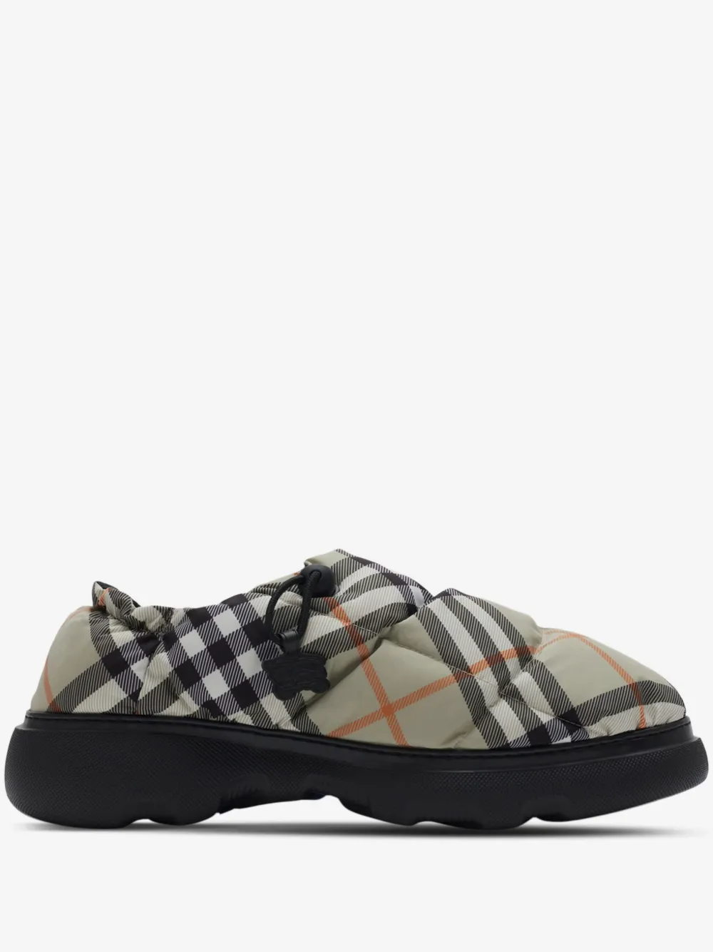 Burberry мюли в клетку | нейтральные цвета | Image 1