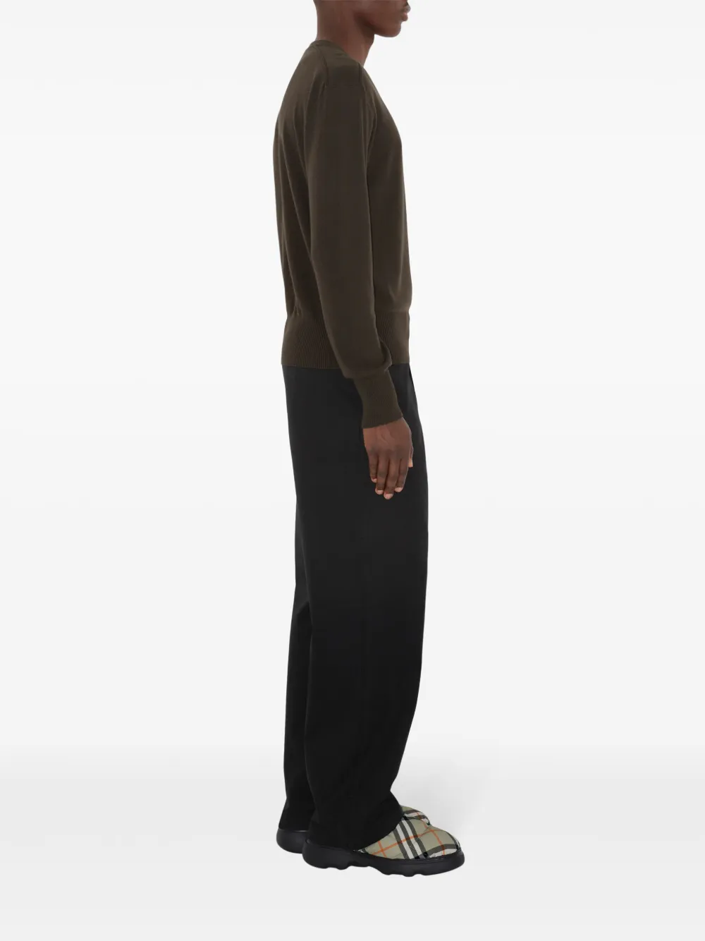 Burberry Check Pattern Pillow Mules | Neutrals | FARFETCH