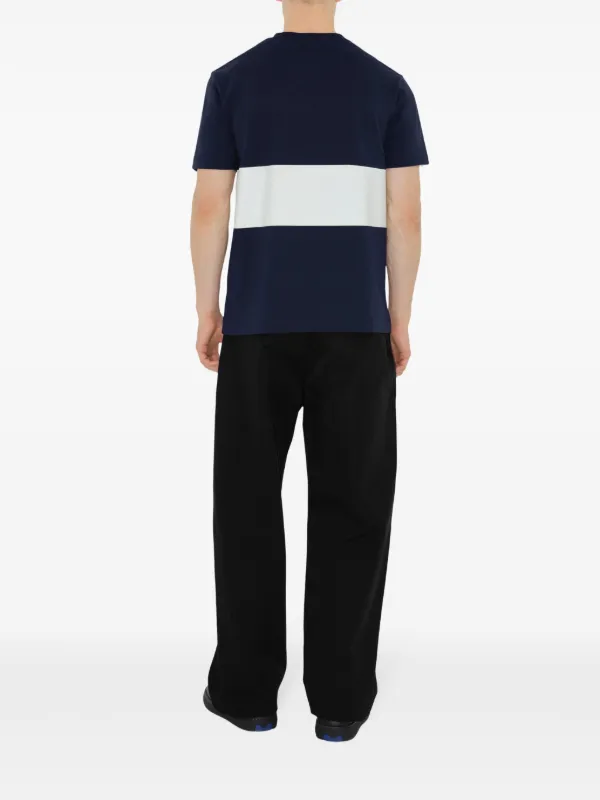 Burberry EKD-print Cotton T-shirt | Blue | FARFETCH