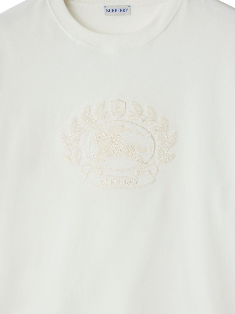 Burberry EKD-textured cotton T-shirt Men