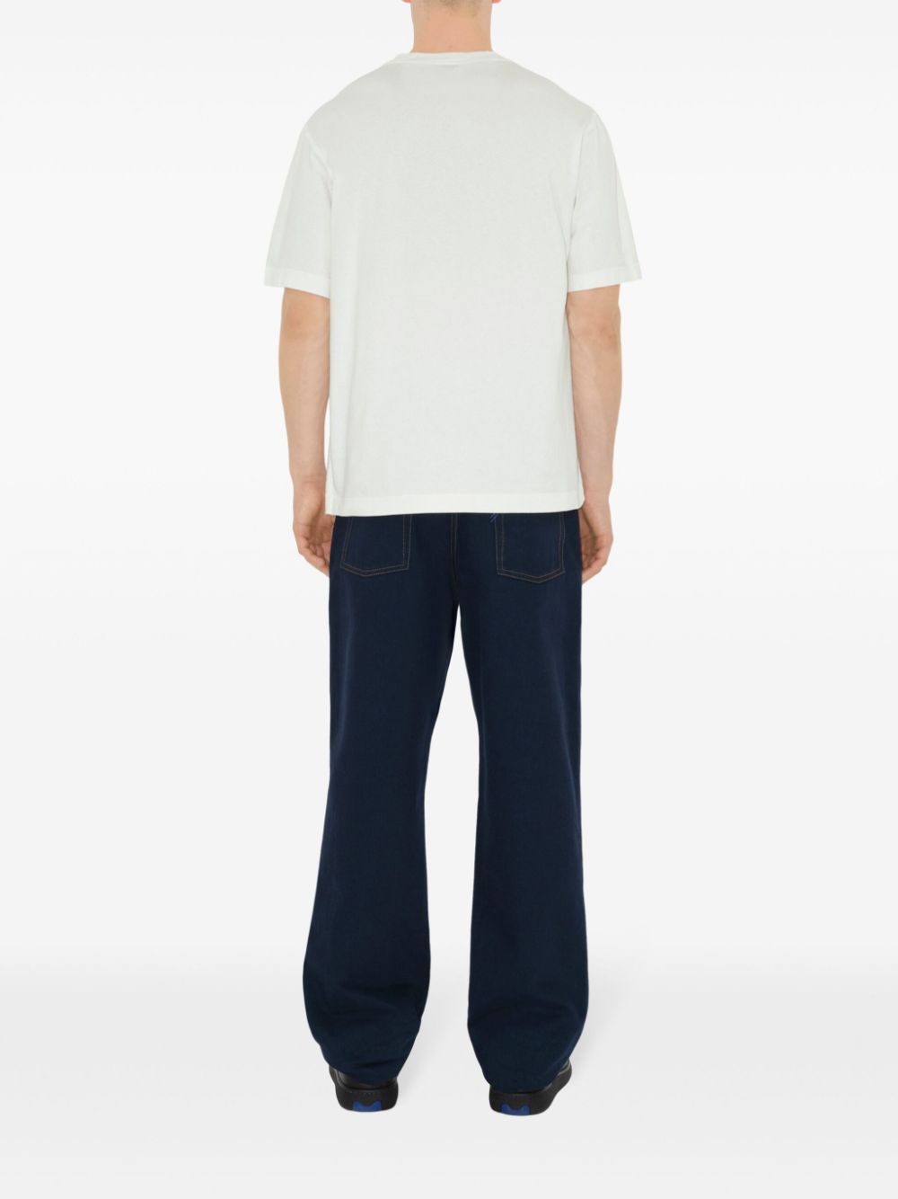 Burberry EKD-textured cotton T-shirt Men