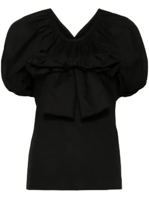 BLACK Comme des Garcons Side Ruffle Shirt – Comme Please