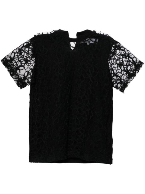 Comme des Garcons TAO lace detailing cT-shirt Women