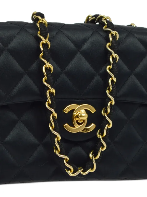 【１着でも送料無料】 CHANEL Pre-Owned 1985-1990 クラシック スクエア フラップ バッグ
