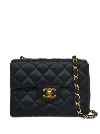 CHANEL Pre-Owned 1985-1990s Mini Classic Square Flap Shoulder Bag