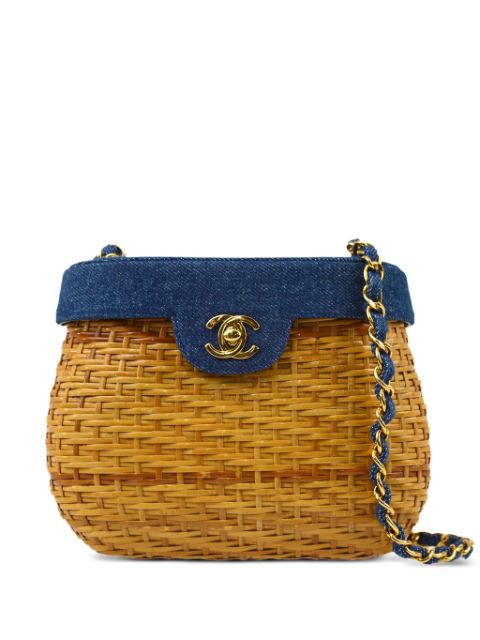 HOT SALE CHANEL 1998 Basket shoulder bag Women