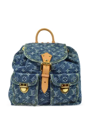 Louis Vuitton Pre-Owned 2003 モノグラム デニムバックパック