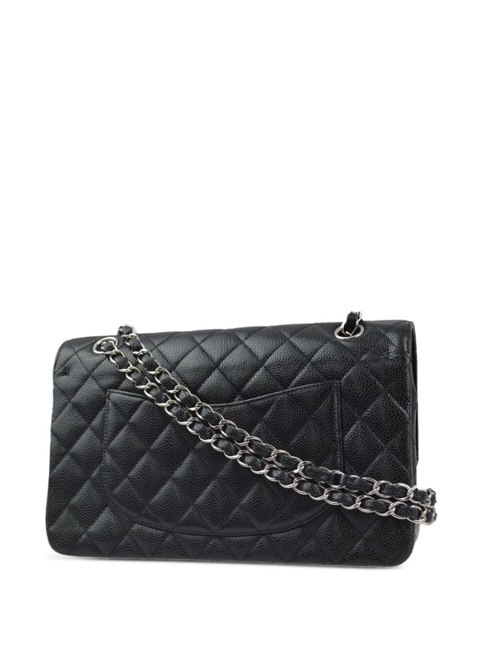 CHANEL Pre-Owned 2008 medium Double Flap shoulder bag - Zwart