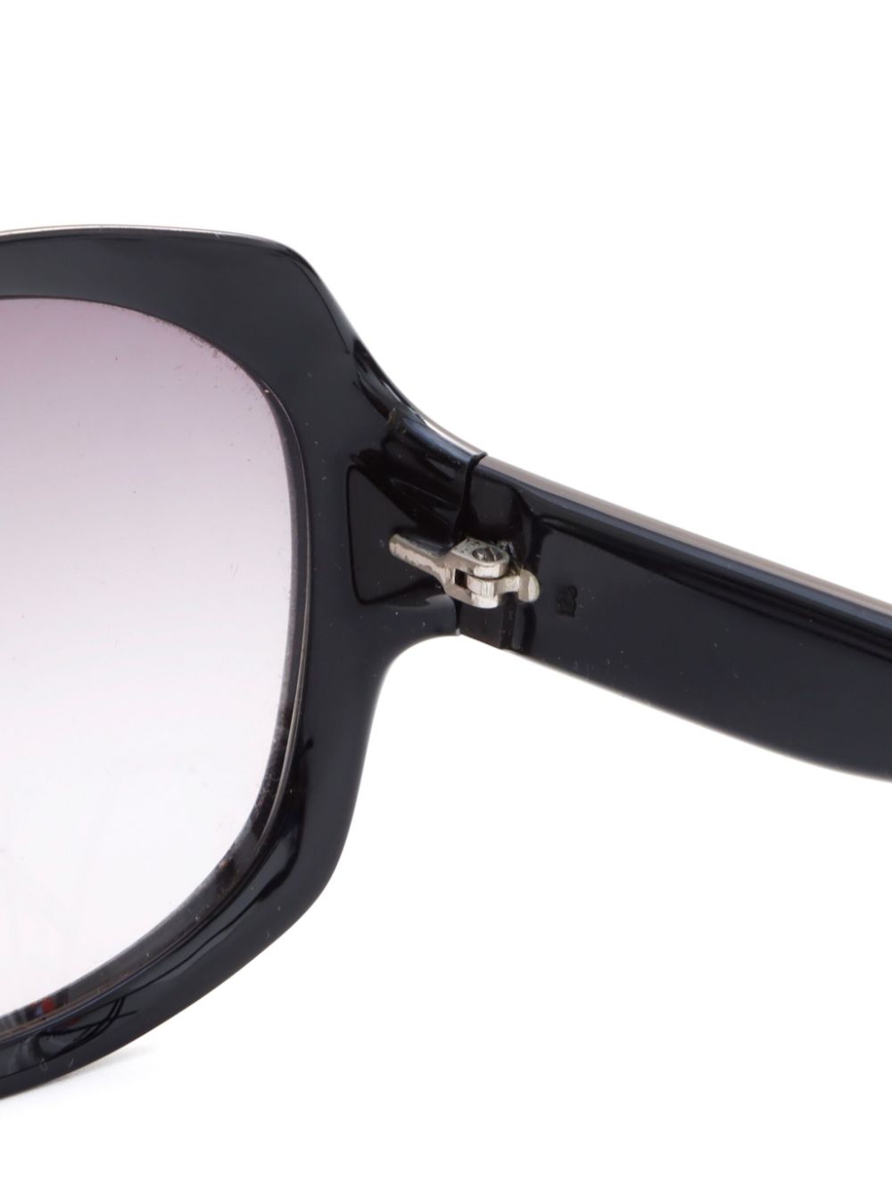 Christian Dior Glossy oversize-frame sunglasses Women