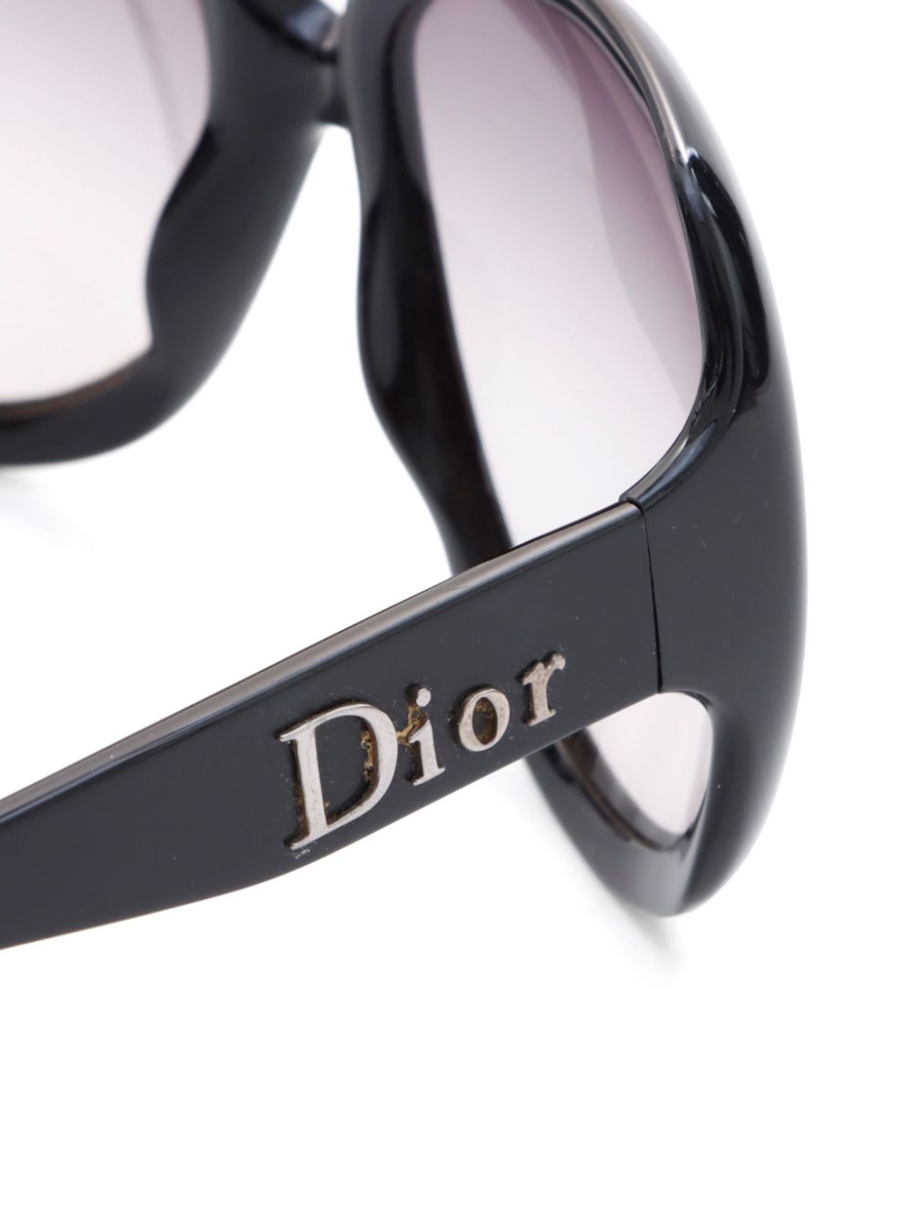 Christian Dior Glossy oversize-frame sunglasses Women