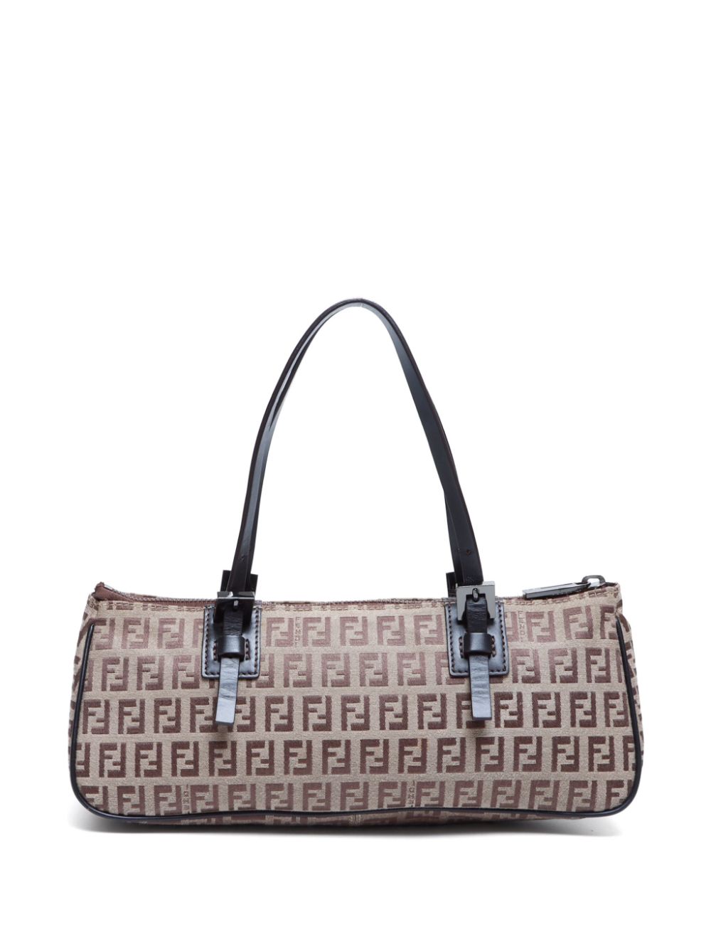 Fendi Pre-Owned Handtas met zucchino print - Bruin