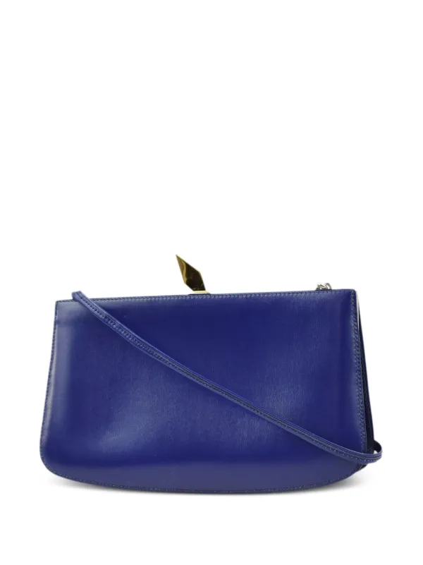 Hermès Pre-Owned 1989 Sac À Malice Shoulder Bag Blue FARFETCH IN