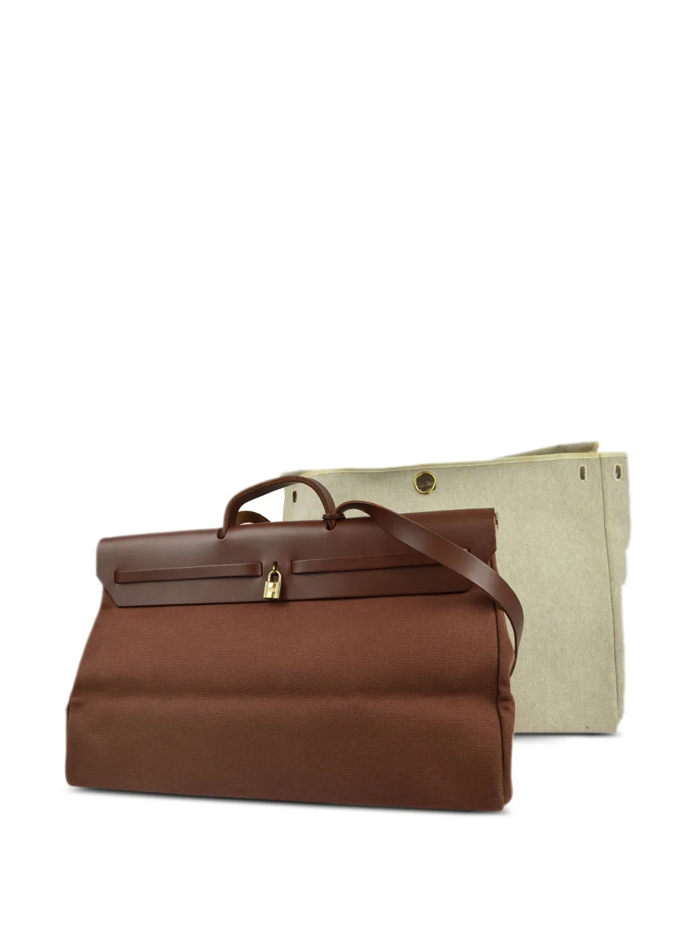 Hermès Pre-Owned 2001 Herbag GM handtas - Bruin