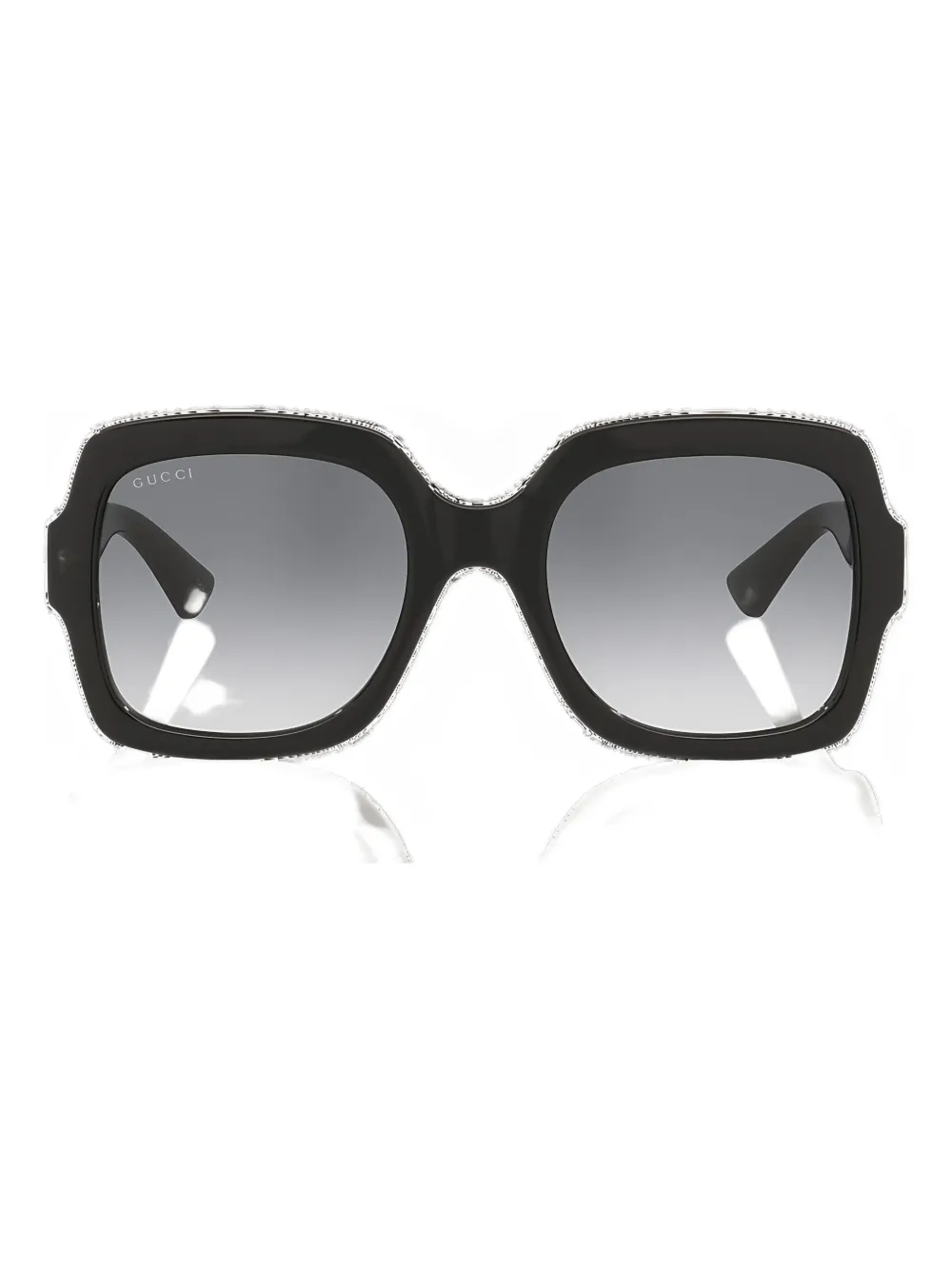 Gucci Eyewear GG-logo geometric-frame sunglasses · 54
