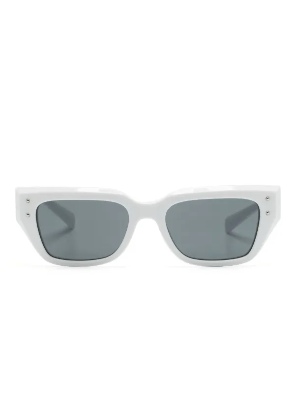 Dolce & Gabbana Eyewear スクエアフレーム サングラス | ホワイト