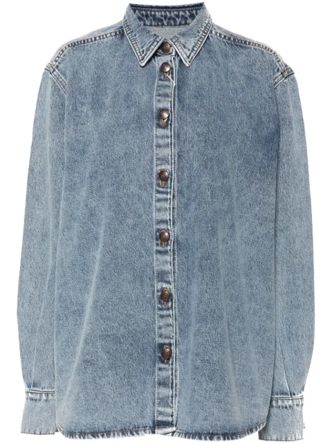 Magda Butrym button-up denim overshirt